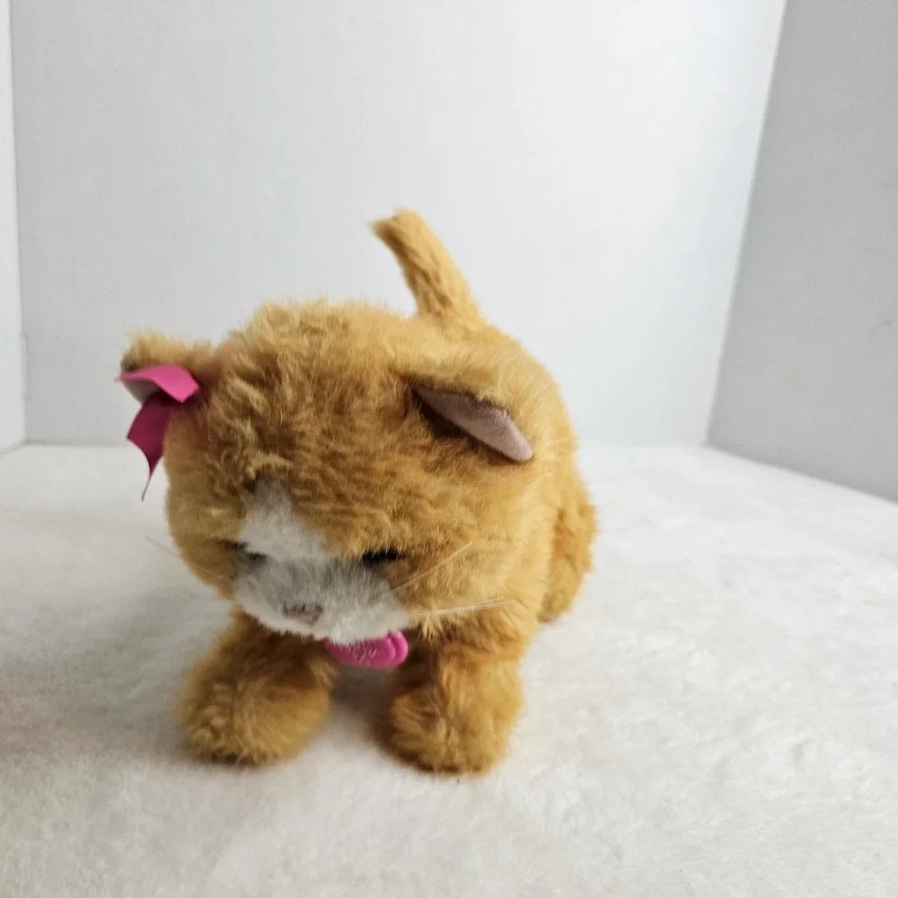 FurReal Friends DAISY Plays With Me Kitty Kitten Orange Cat Interactive Pet